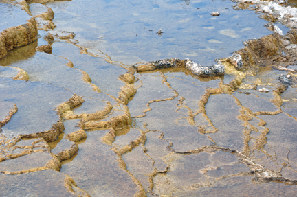 color and texure at Minerva Terraces