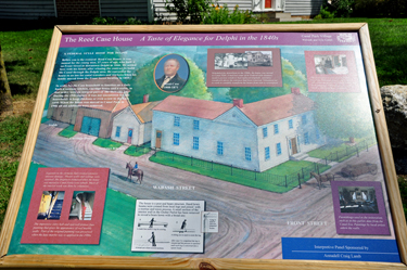 sign about a historical house