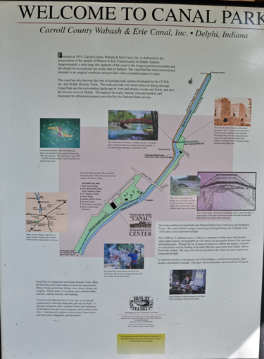 sign about Canal Park