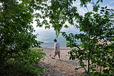 the granson of the two RV Gypsies at Lake Erie