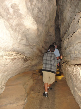 The grandson of the two RV Gypsies at Weight Watchers Isle at Ruby Falls