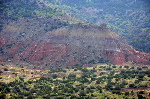 amazing scenery in Palo Duro Canyon