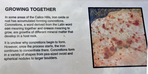 rocks growing together - sign