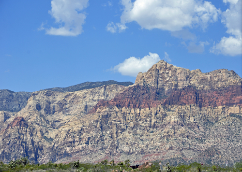 The two RV Gypsies' first views of Red Rock Canyon Conservation Area