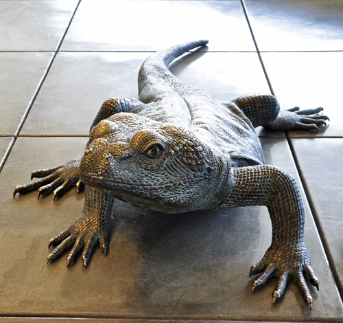 Lee Duyquette makes a new friend