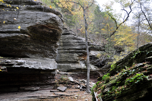 entering the Natural Bridge area