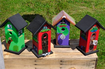 birdhouses