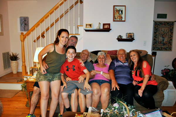 Maureen, Carlos, Ryan, Jimmy, Judy, Lee, Karen