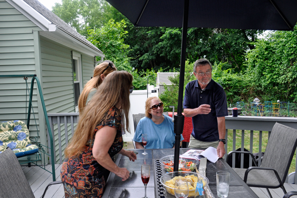 Karen Duquette and her cousins
