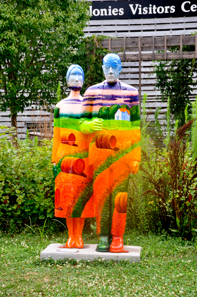 art at Amana Colonies Visitor Center