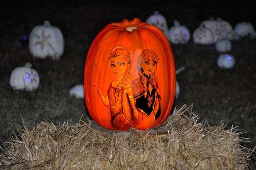 carved pumpkin