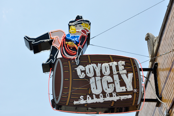 Coyote Ugly sign