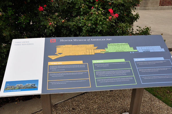 Hunter Museum sign