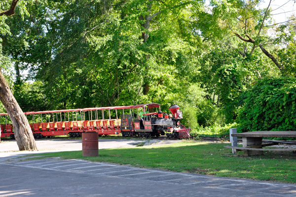 train ride at Spring Park