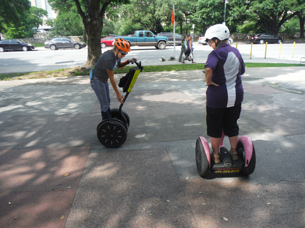 Karen and the guide, Alex