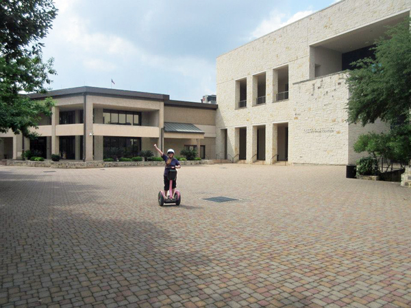 Karen gives Alex a thumbs up