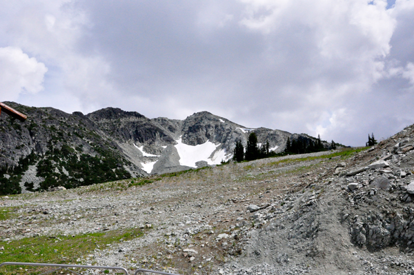 view from Blackcomb Mountain