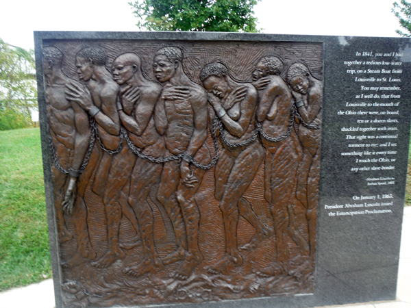 part of the Lincoln Memorial at Waterfront Park