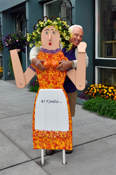 Lee Duquette and his new girlfriend