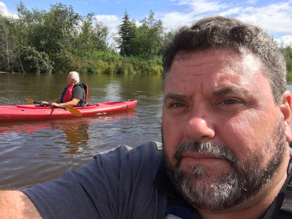 John takes a selfie
