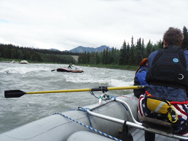 white-water raft trip