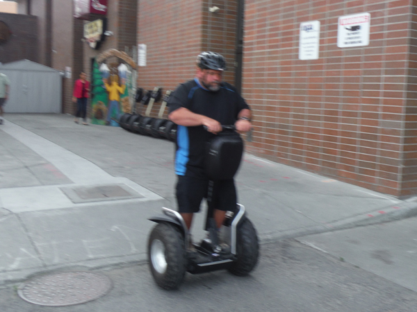 John Smyther on his Segwa