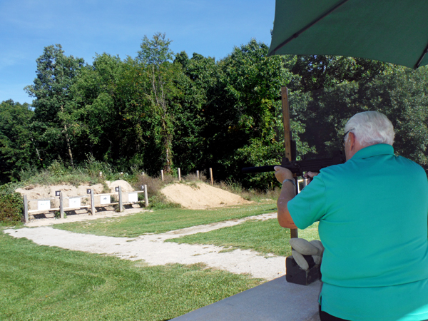 Lee Duquette at the 100 yard target