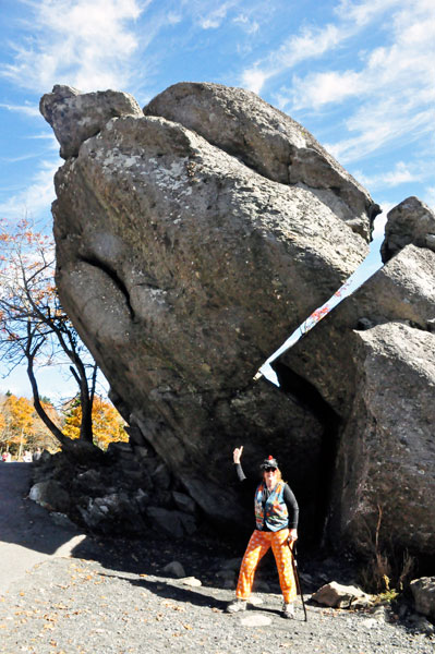 Karen Duquette at The Split Rock