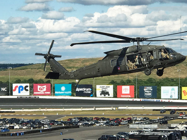 Black Hawks helicopter