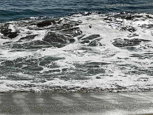 big waves at West Jetty Beach