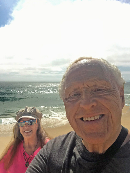 The two RV Gypsies at West Jetty view Park beach