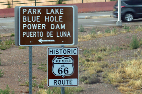 Sign near the campground