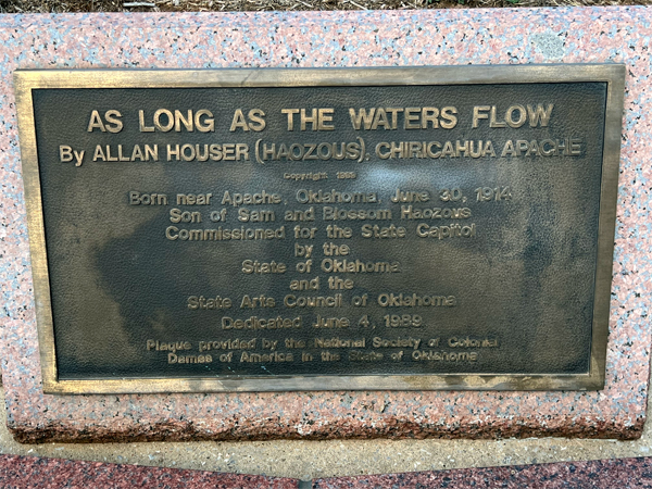 Chiricahua Apache  plaque