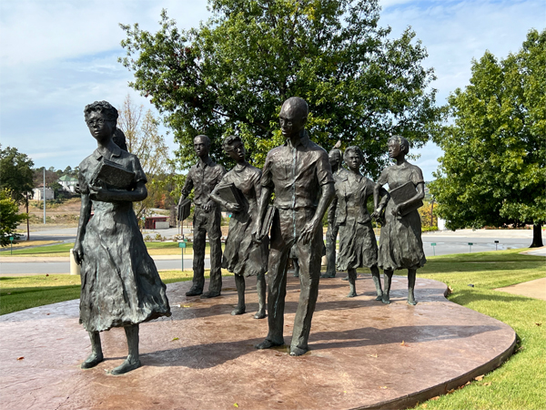 The Little Rock Nine Monument
