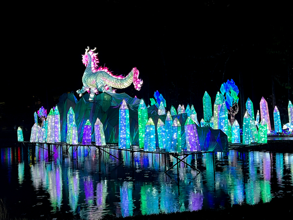 Night time photos of Pu Lao