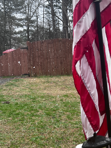 snow in South Carolina