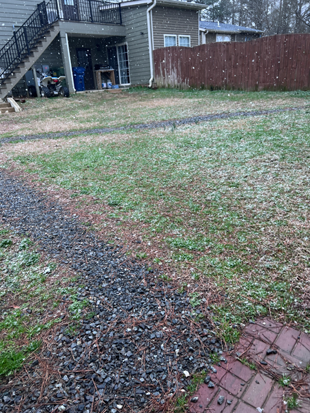 snow in South Carolina