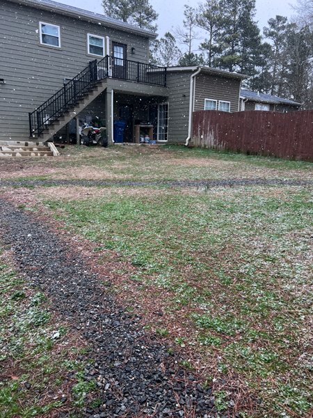 snow in South Carolina