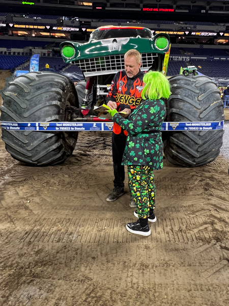 Jim Koehler, the driver of Avenger and Karen Duquette