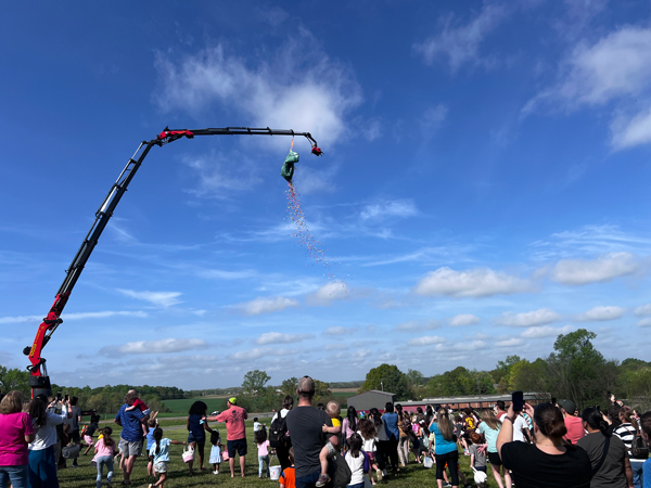 Easter Egg drop
