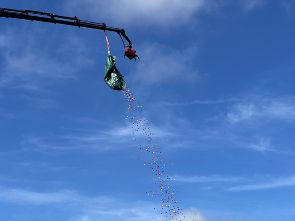 Easter Egg drop