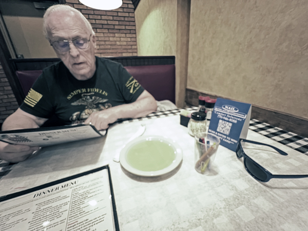 Lee Duquette at The Italian Oven Restaurant