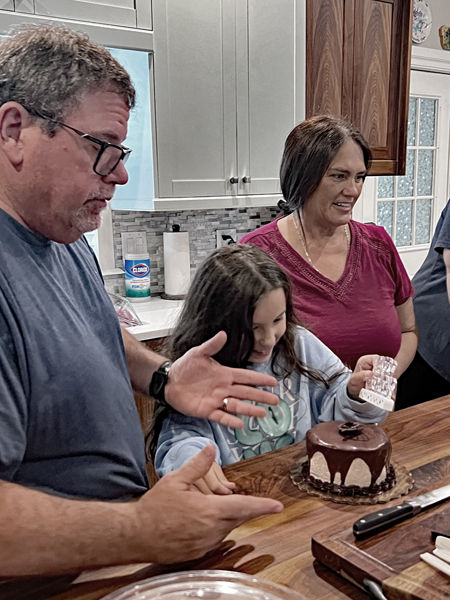 John, Gabby and Renee