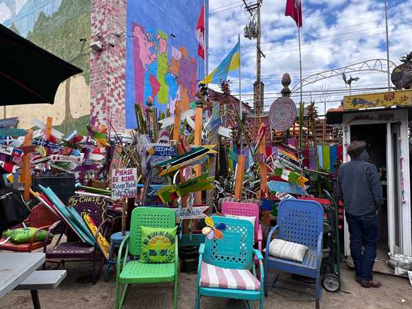 Randyland chair and stuf