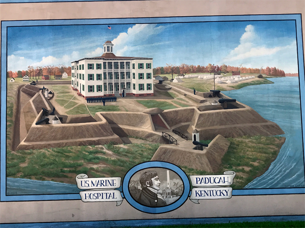 U.S. Marine Hospital mural