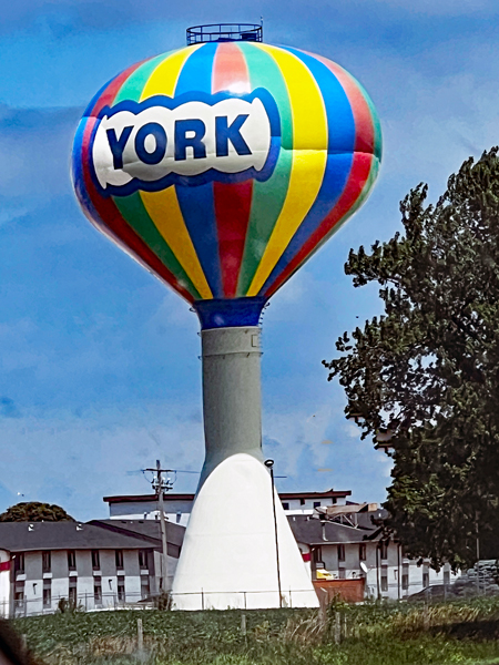 York Water tower