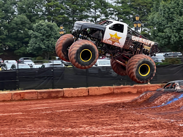 Rick Fowler in Sheriff Monster Truck