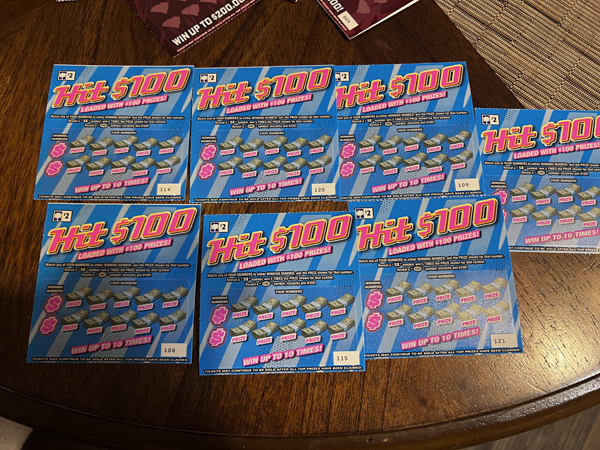 lotto scratch-off tickets