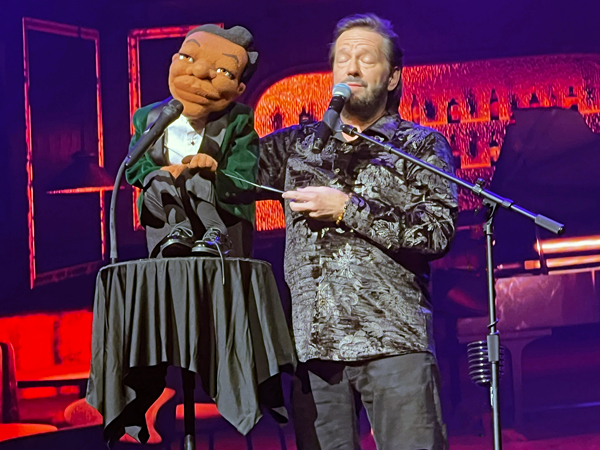 Terry Fator with Julius