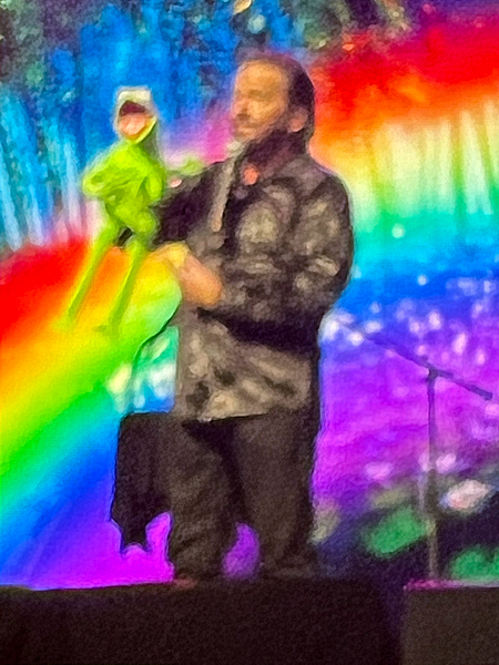 Terry Fator with Kermit the Frog